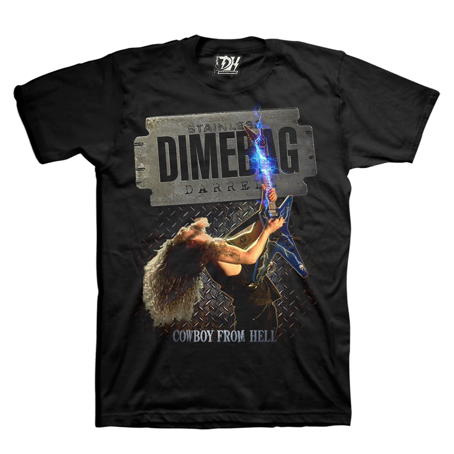 Dimebag Darrell Stainless T-shirt Front