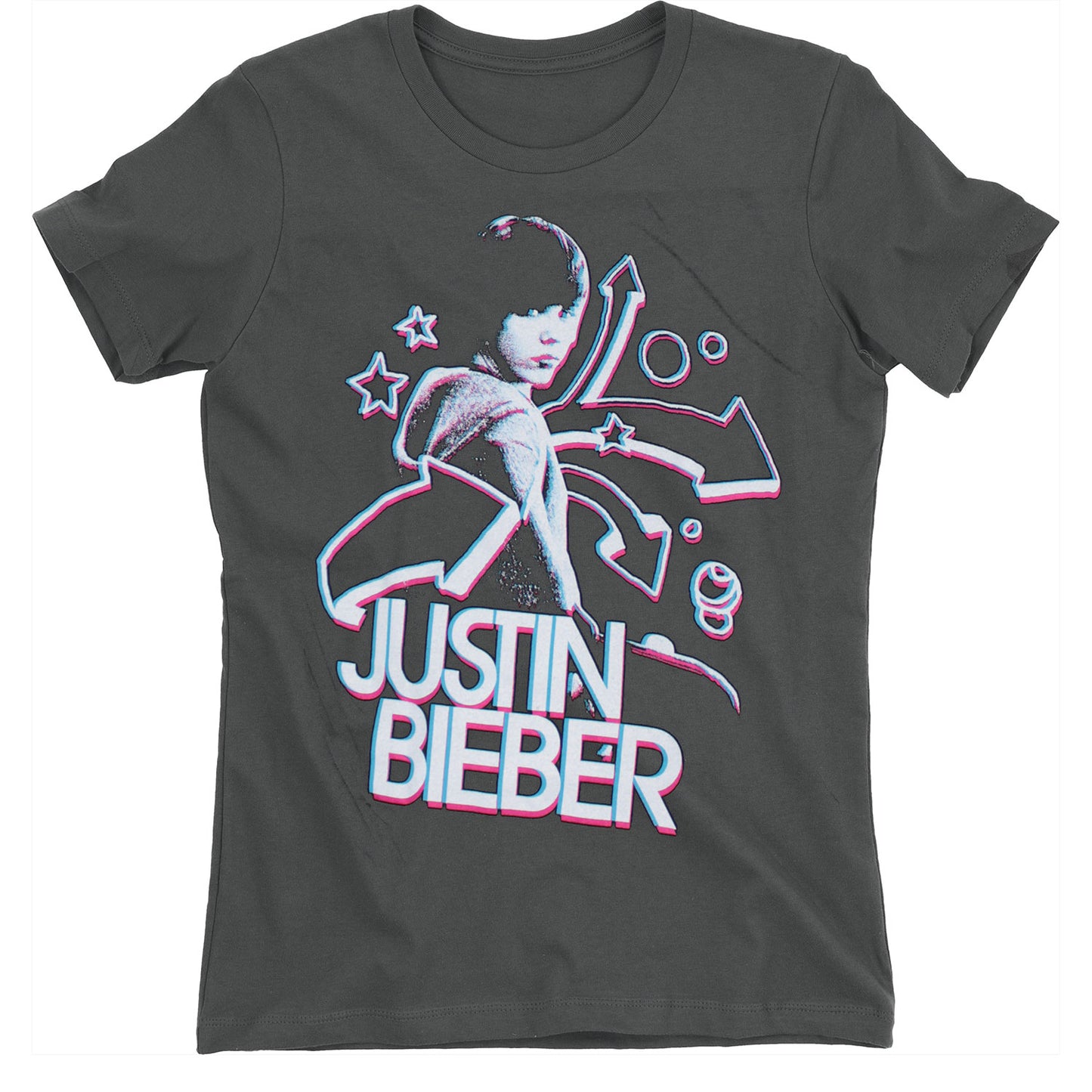 Justin Bieber Stars And Arrows Junior Top Front