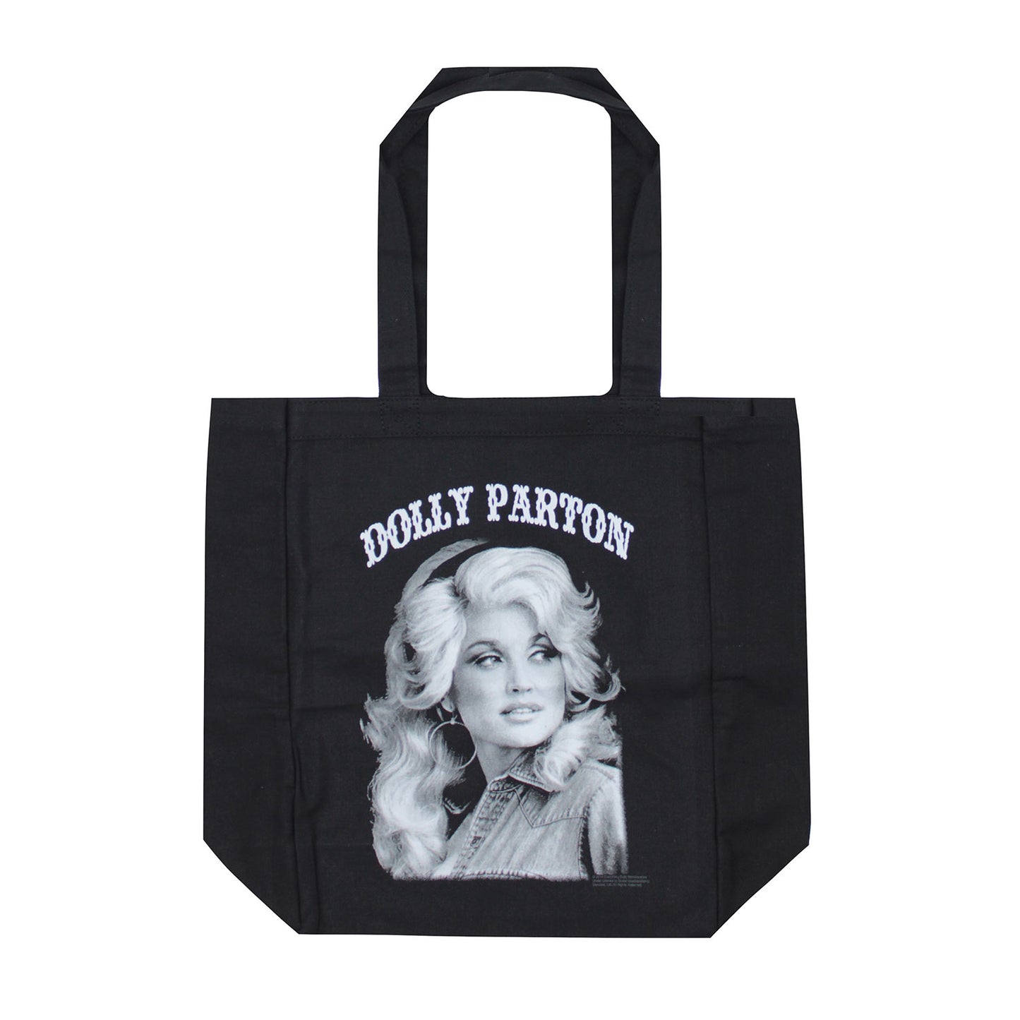 Dolly Parton Grey, Black & White Logo & Photo Wallets & Handbags Front