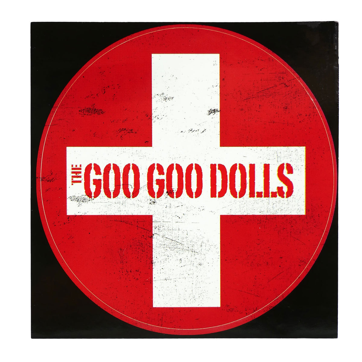 Goo Goo Dolls Cross Sticker Front
