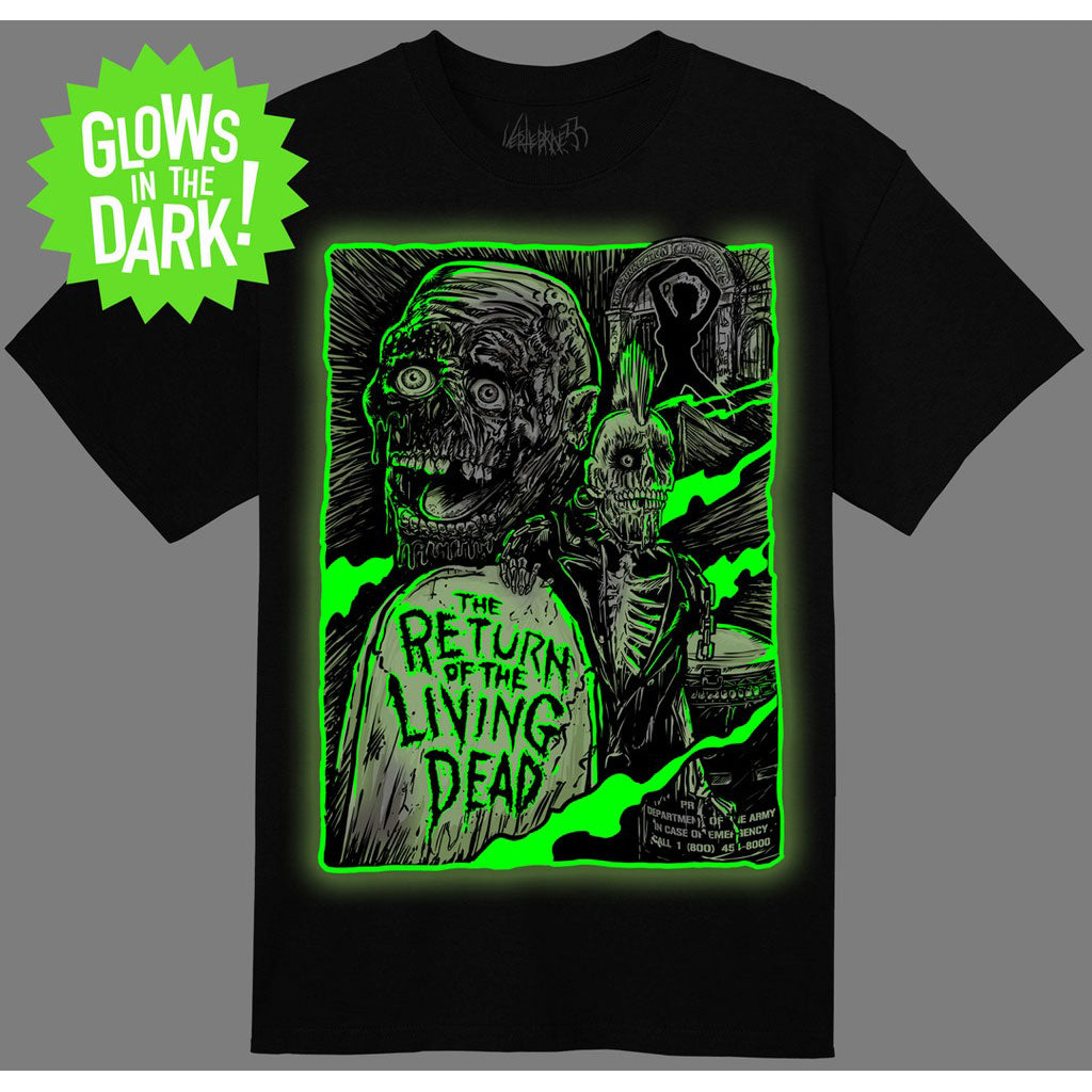 The Return Of The Living Dead by Vertebrae33 (Rockabilia Exclusive) T-shirt Back