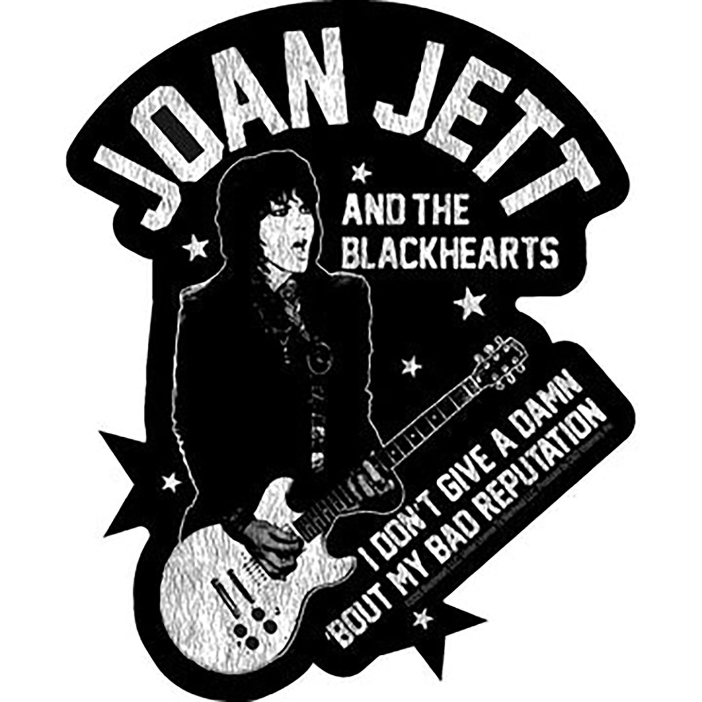 Joan Jett & the Blackhearts Bad Reputation Sticker Front