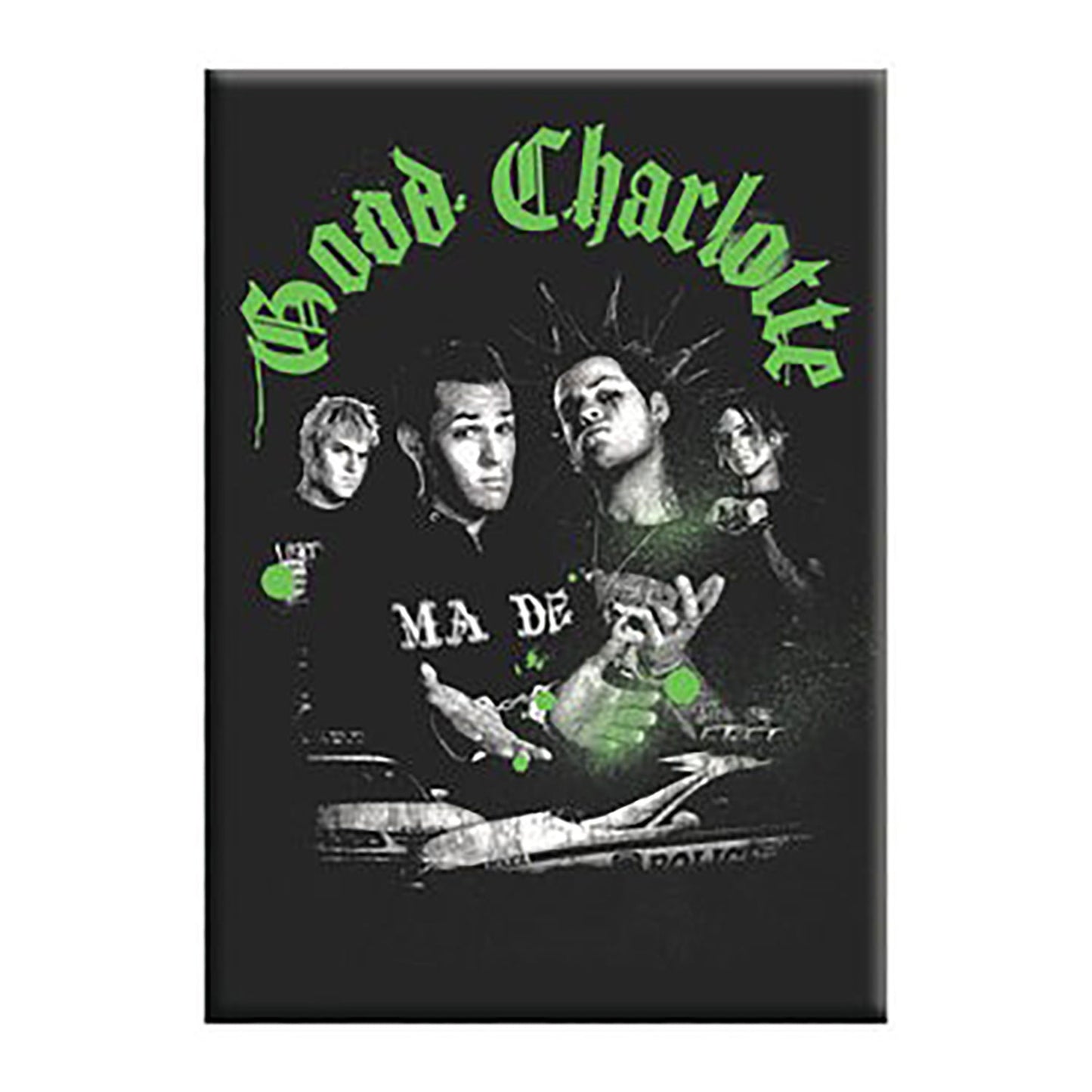 Good Charlotte Band Photo Magnet Front