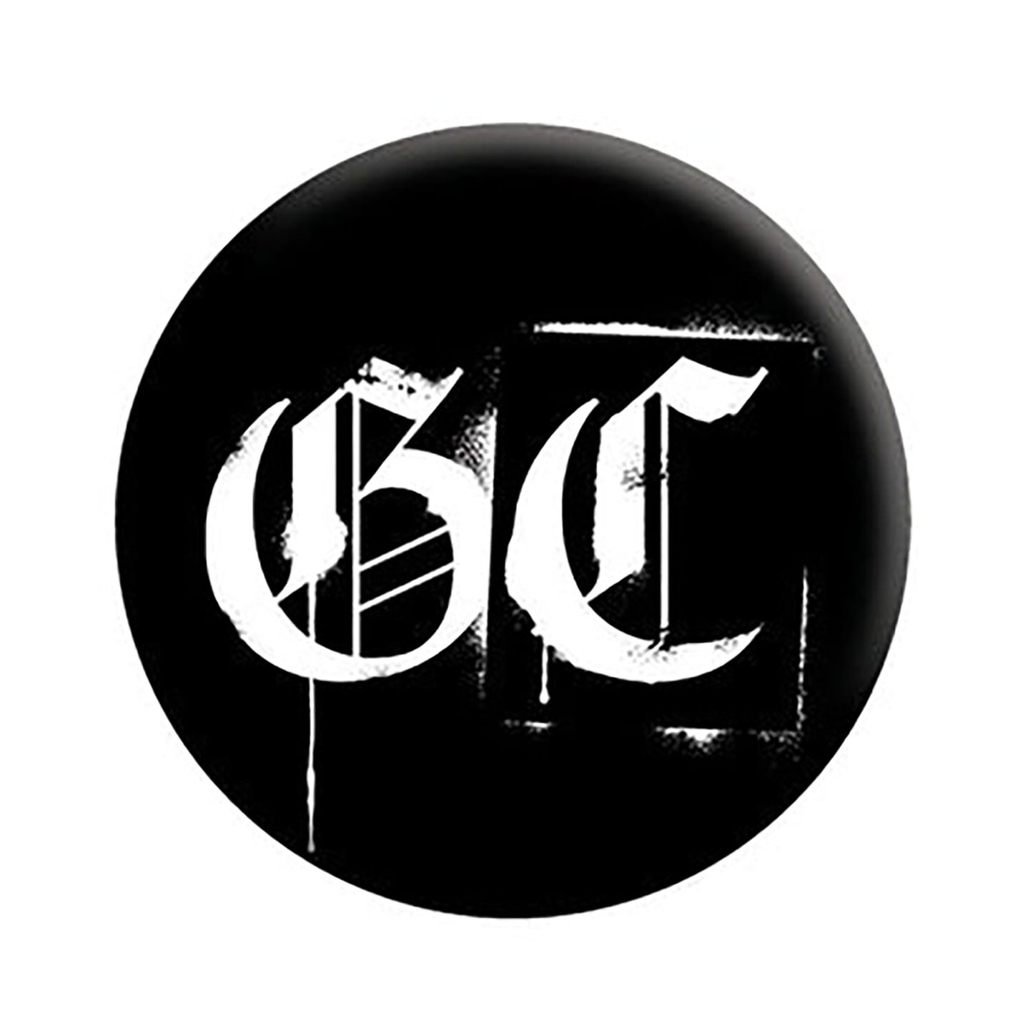Good Charlotte Graffiti Logo Button Front