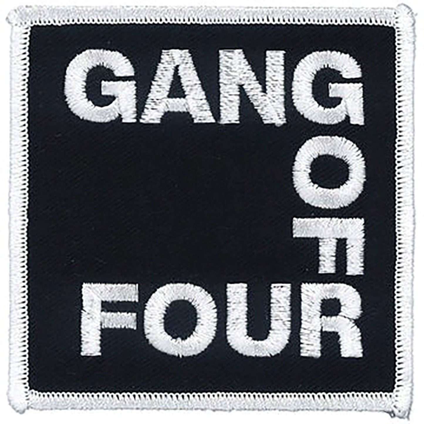 Gang Of Four Gang of Four Logo Embroidered Patch Front