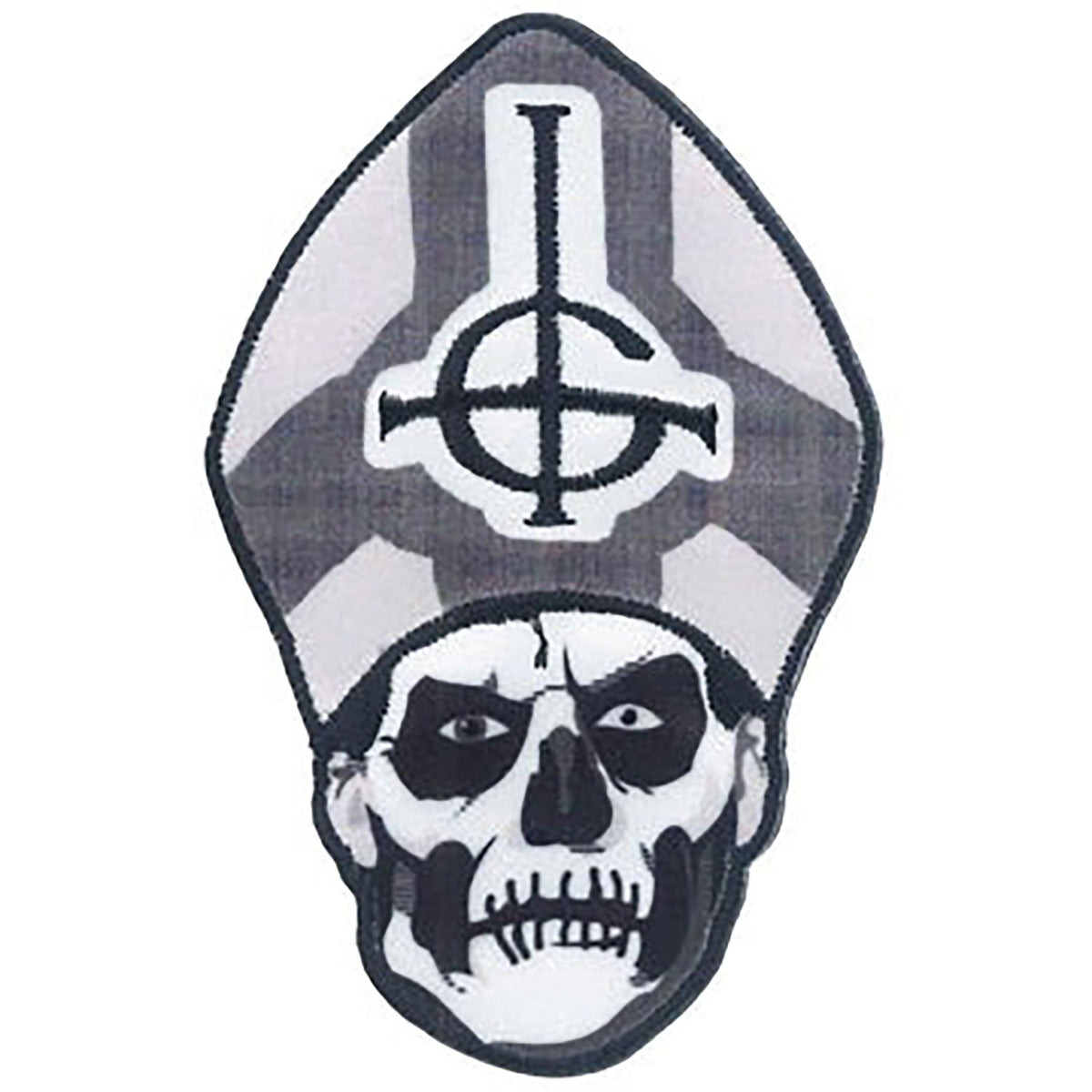 Ghost Pope Embroidered Patch Front