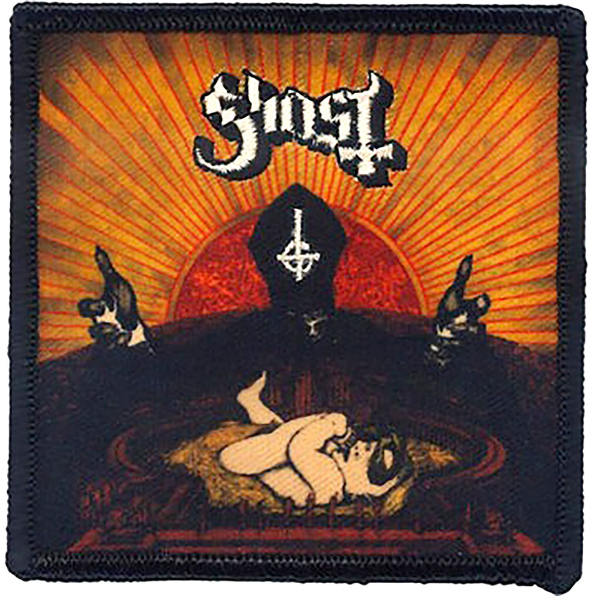 Ghost Infestissumam Embroidered Patch Front