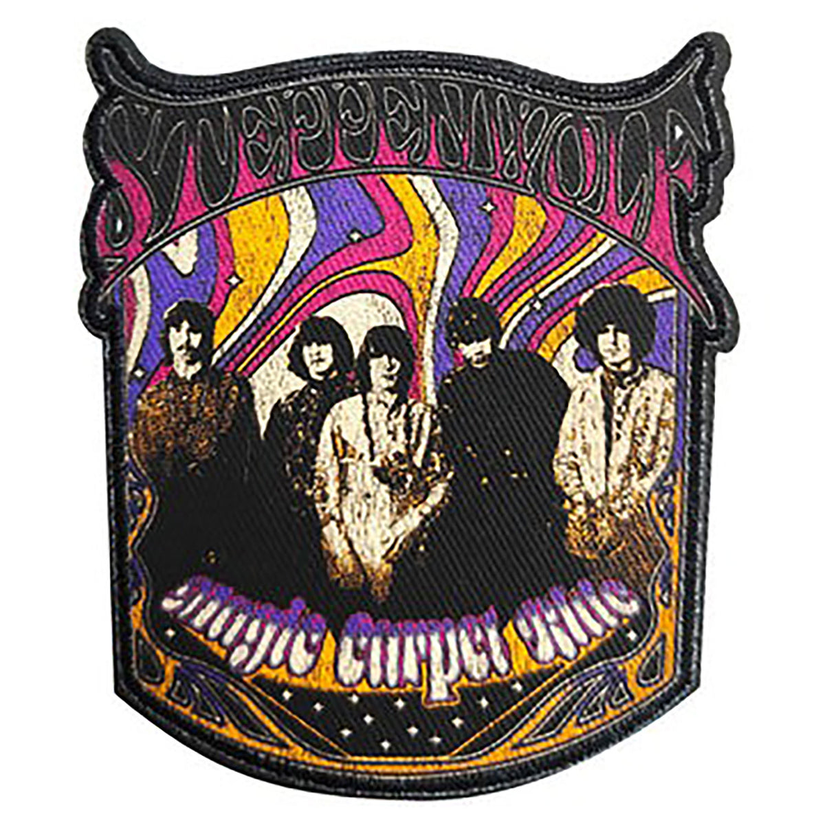 Steppenwolf Magic Carpet Ride Embroidered Patch Front