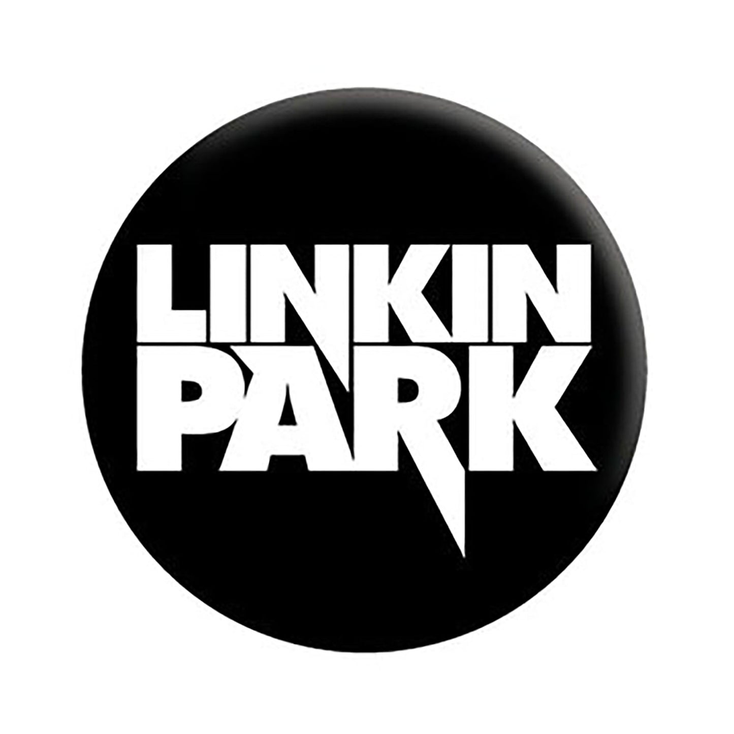 Linkin Park Full Logo Button Front