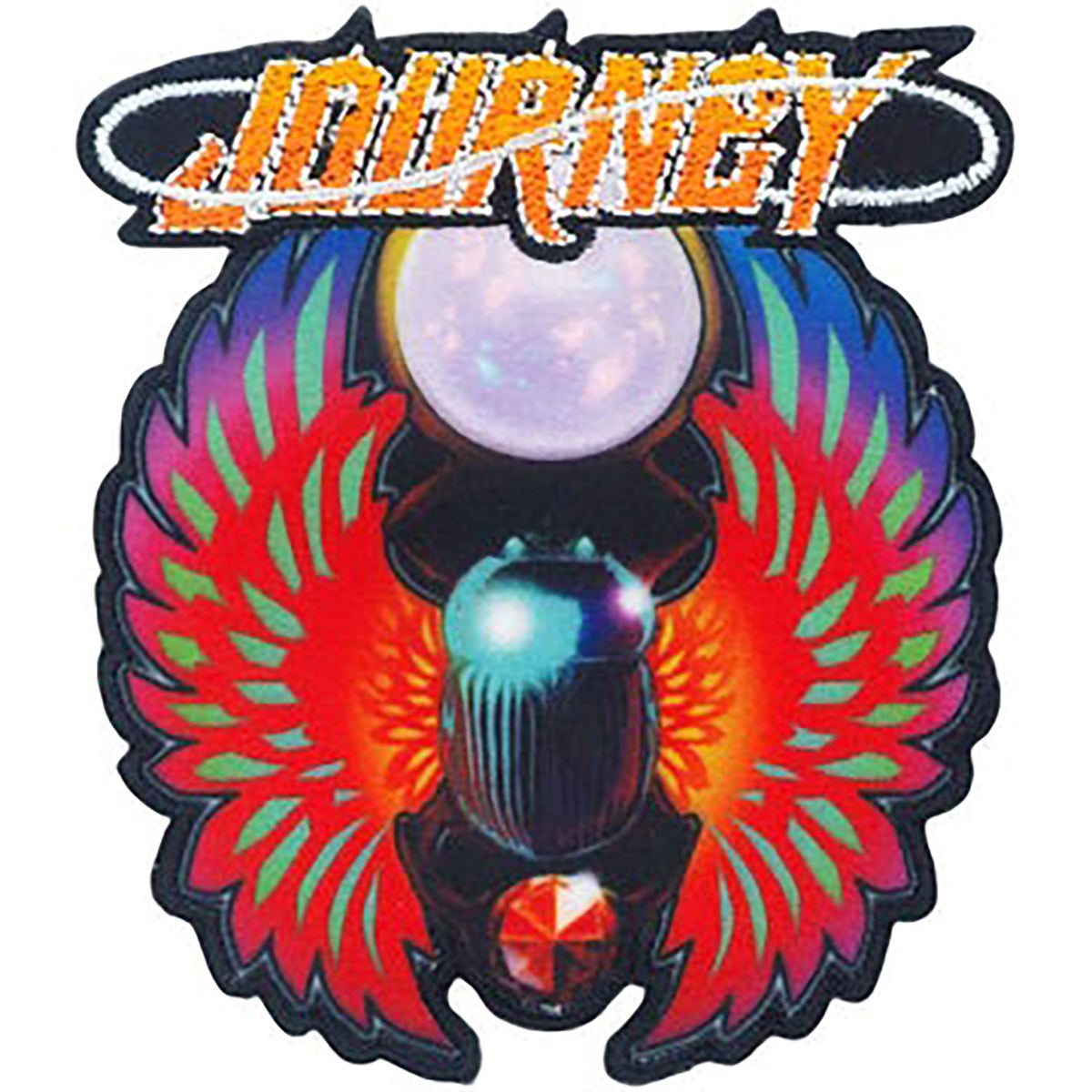 Journey Scarab Embroidered Patch Front