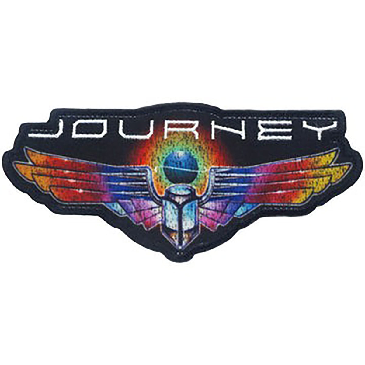 Journey Wings Embroidered Patch Front