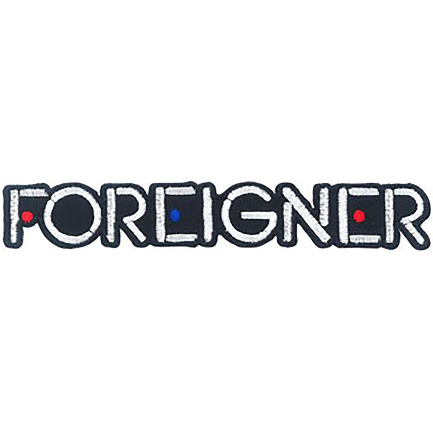 Foreigner Logo Embroidered Patch
