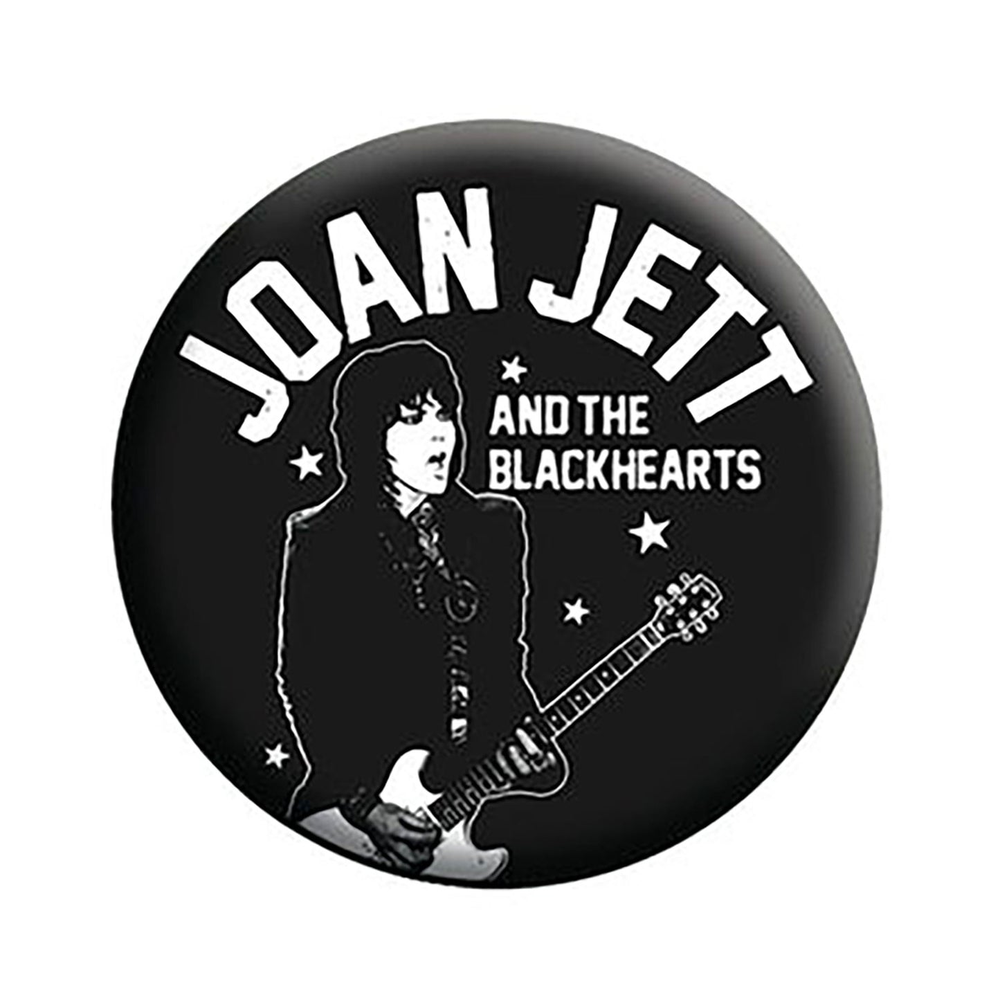Joan Jett & the Blackhearts Bad Reputation Button Front
