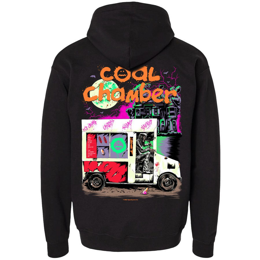 Coal Chamber by Josh Beamish (Rockabilia Exclusive) Hooded Sweatshirt Back