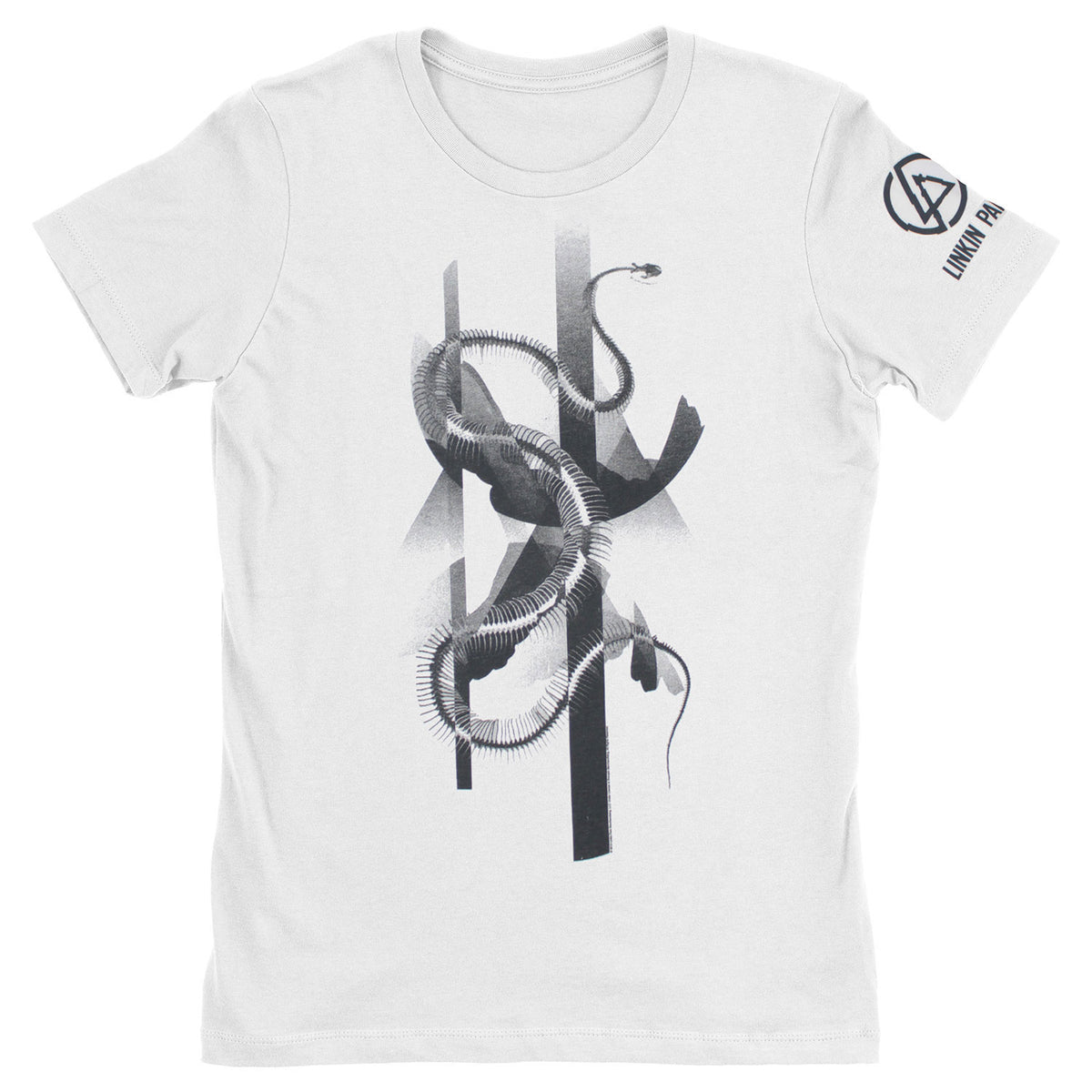 Linkin Park Skeletal Snake Junior Top Front