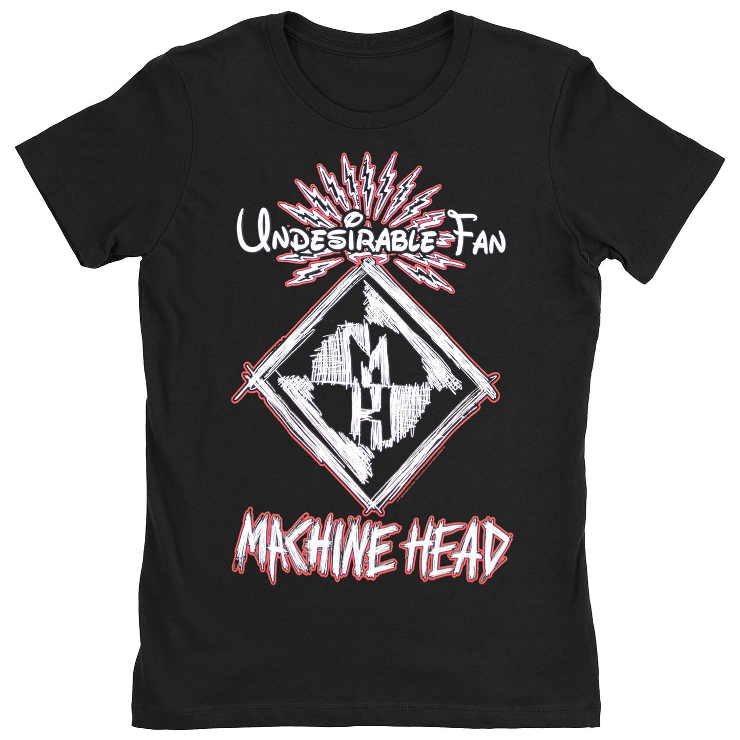 Machine Head Undesirable Fan Junior Top Front