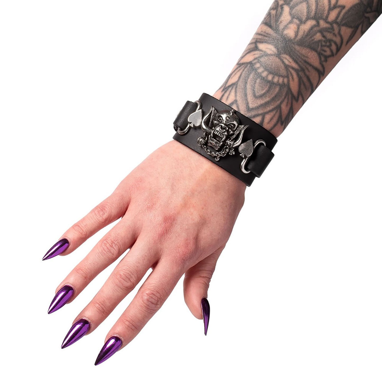 Motorhead Warpig Leather Wrist Strap Wristband