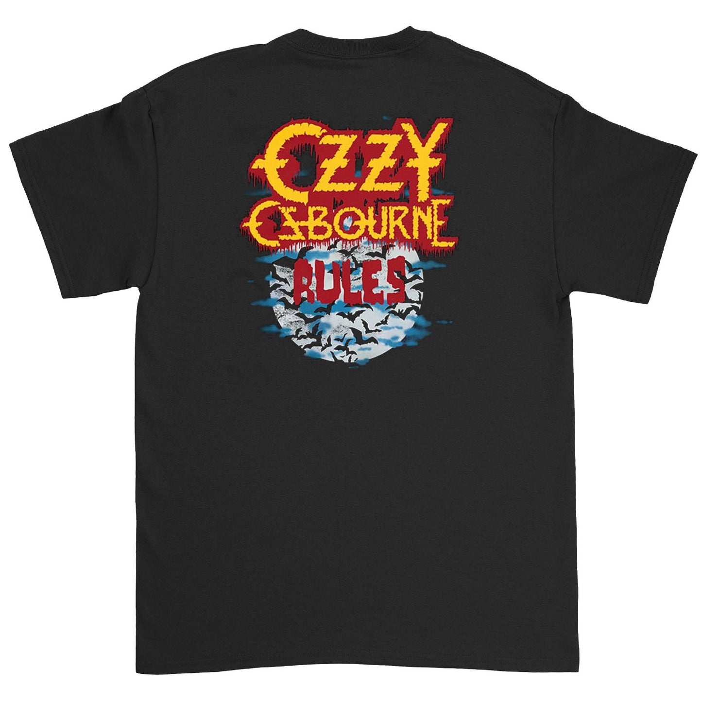 Ozzy Osbourne Blue Demon T-shirt Back