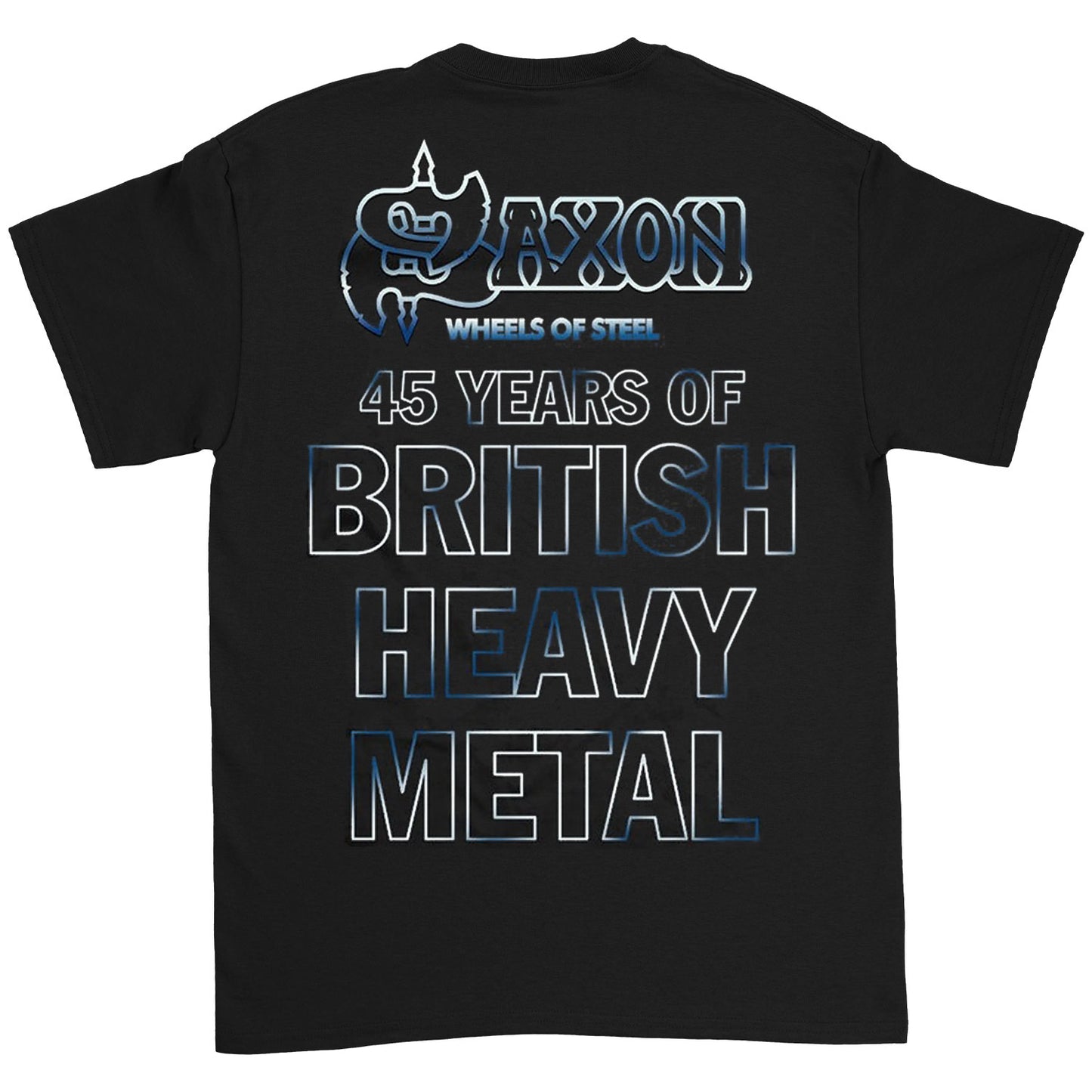 Saxon 45 years T-shirt Back