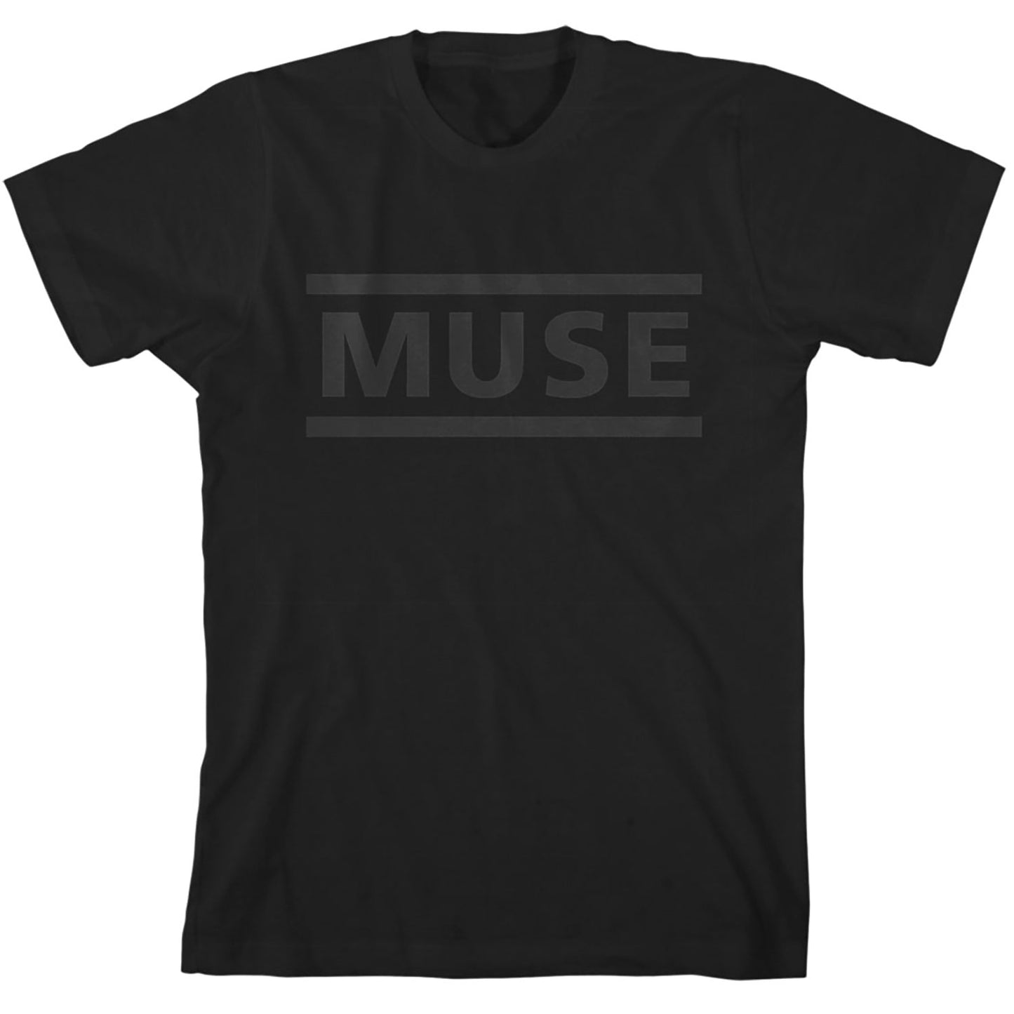Muse Black Logo T-shirt Front