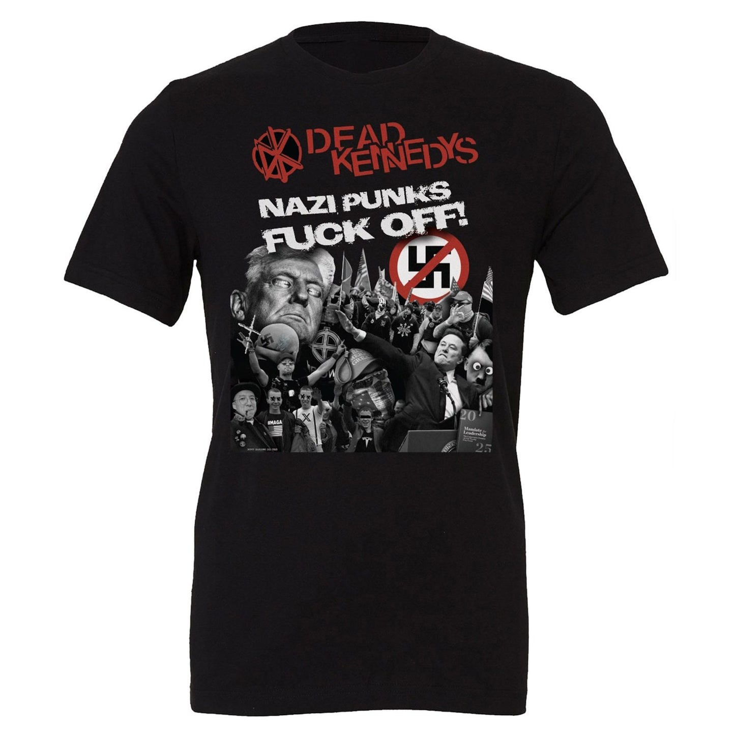 Dead Kennedys Nazi Punks 2025 T-shirt Front