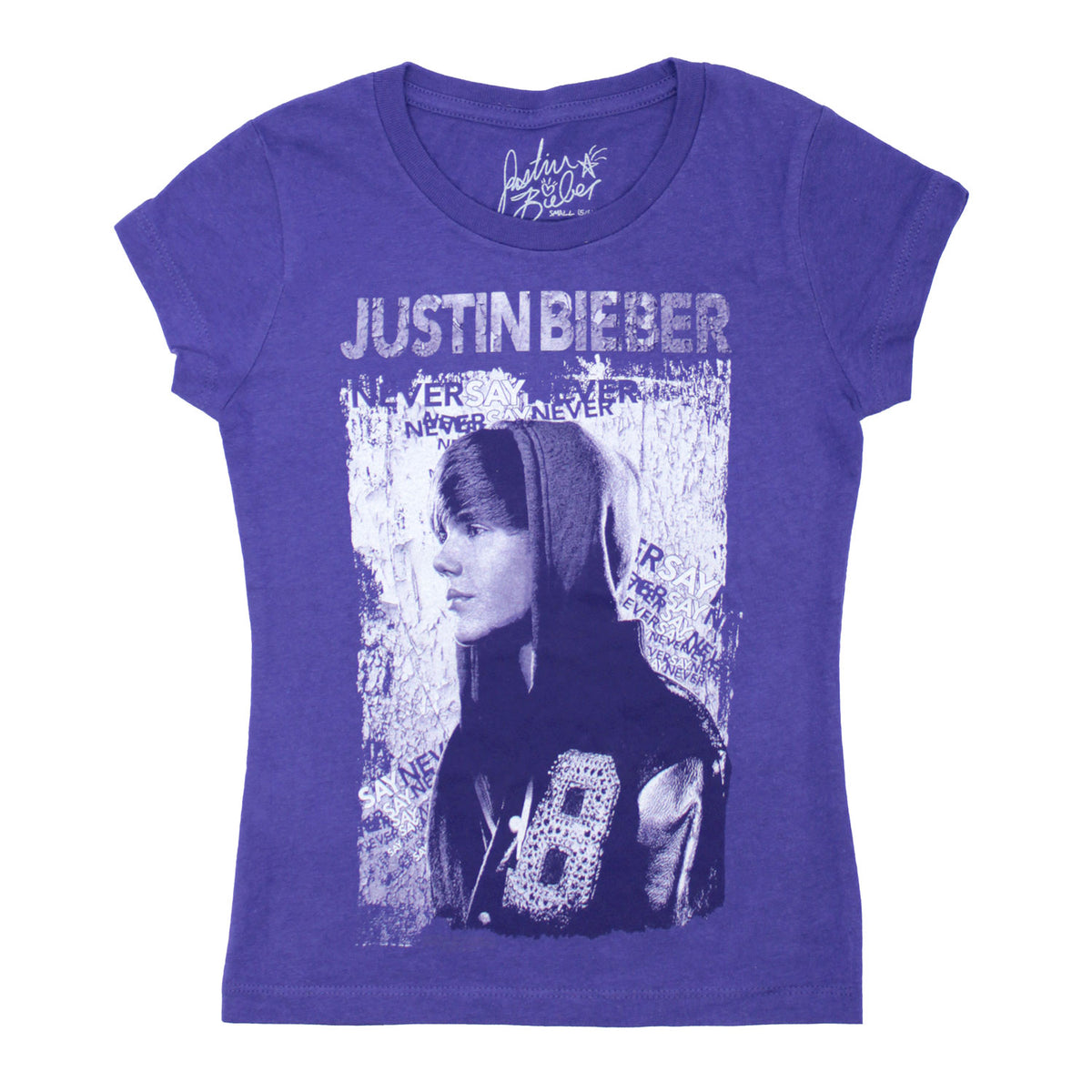 Justin Bieber Never Say Never Junior Top Front