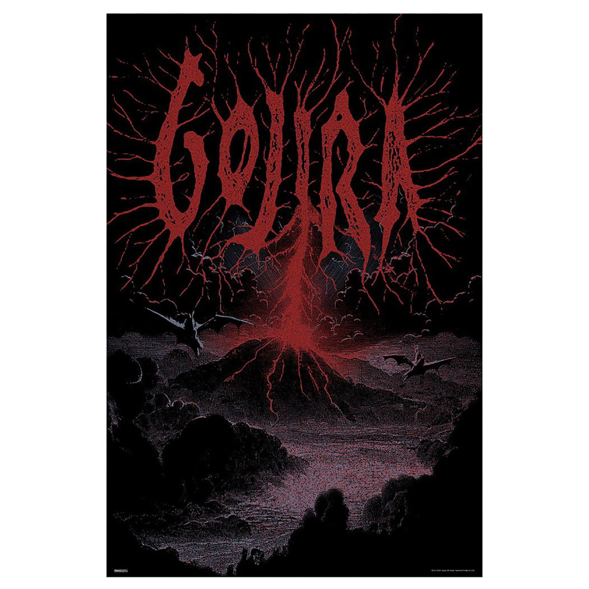 Gojira Volcano Domestic Poster Front