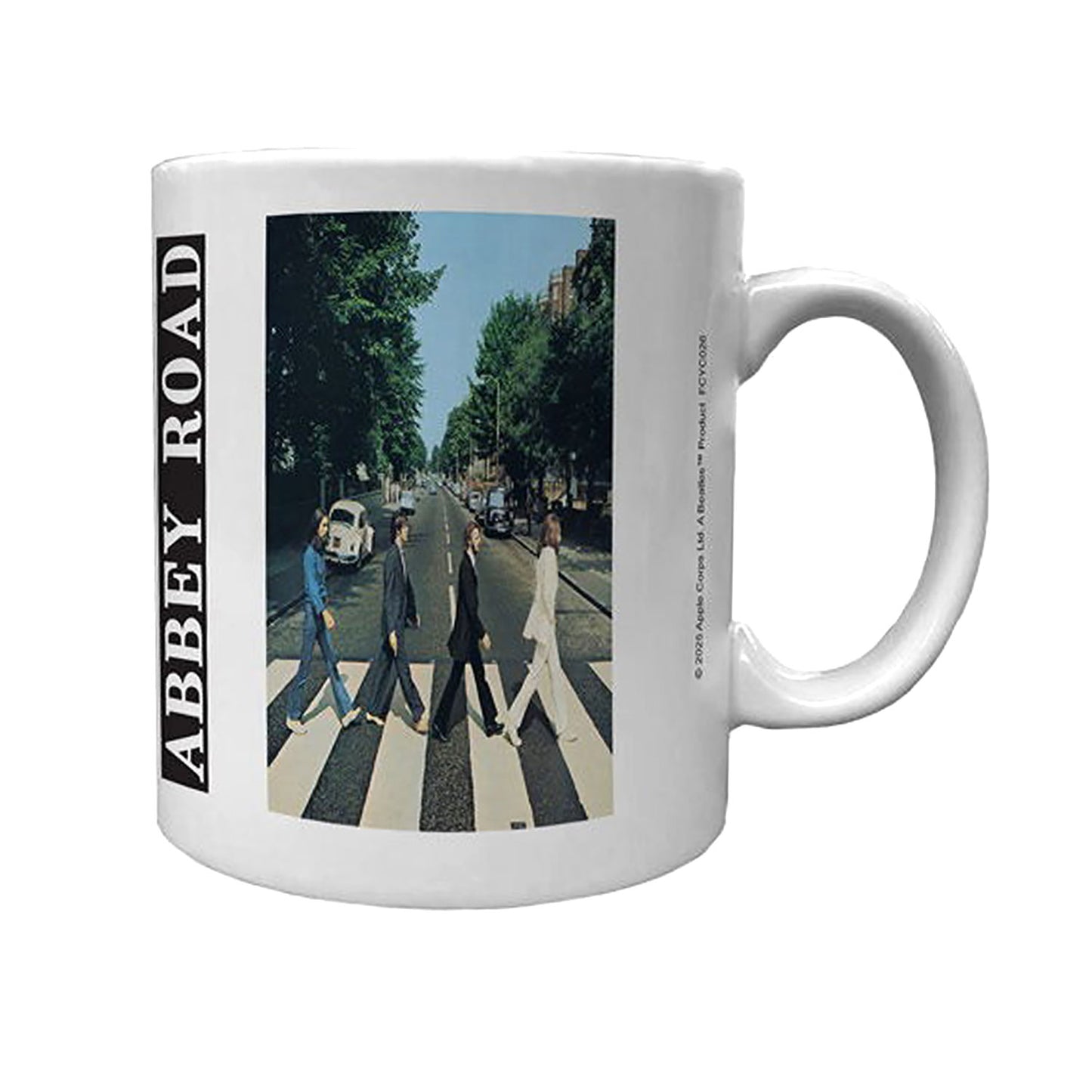 The Beatles - Abbey Road Coffee Mug Back
