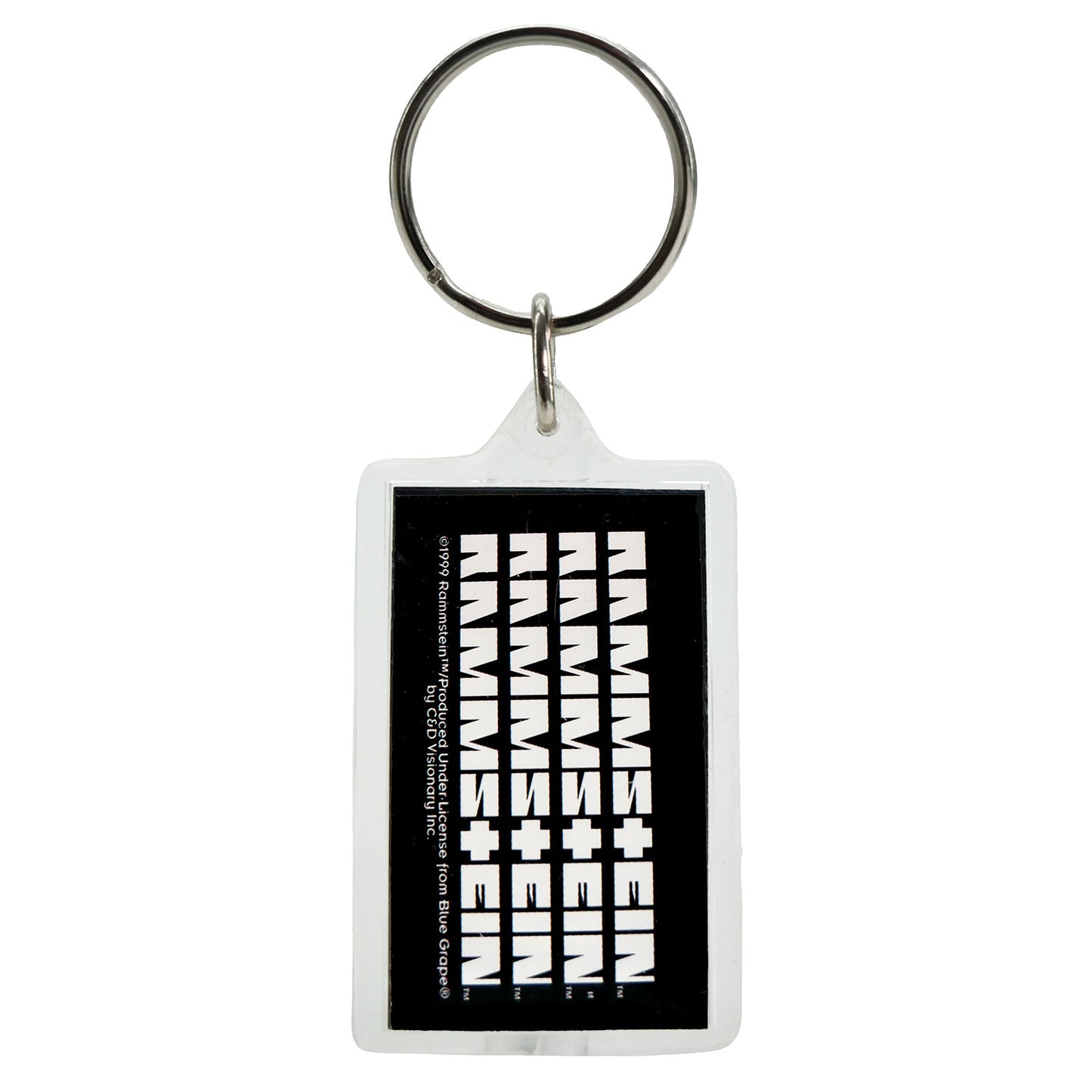 Rammstein Stacked Logo (Very Rare - Only 1 Available) Plastic Key Chain