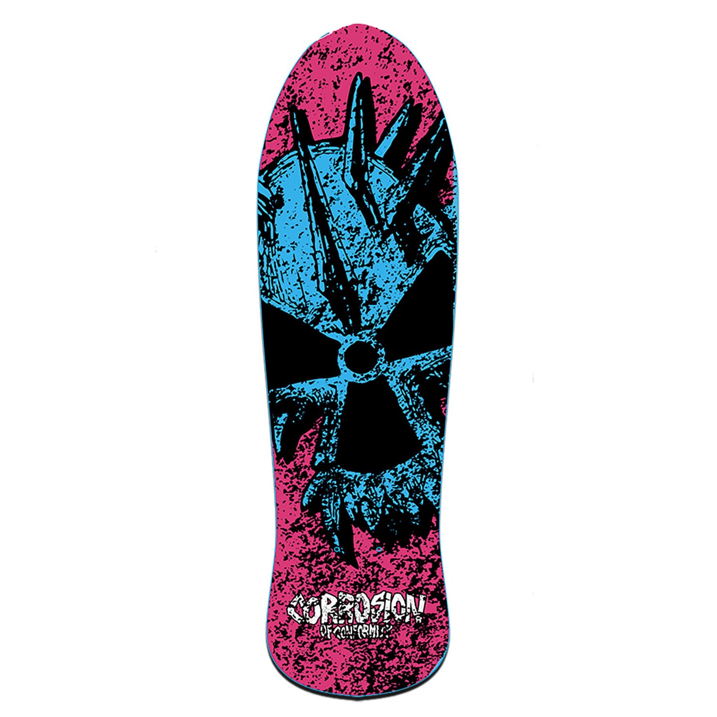 Corrosion Of Conformity Eighty Four Old School v2 (Pink) Skateboard Deck Front