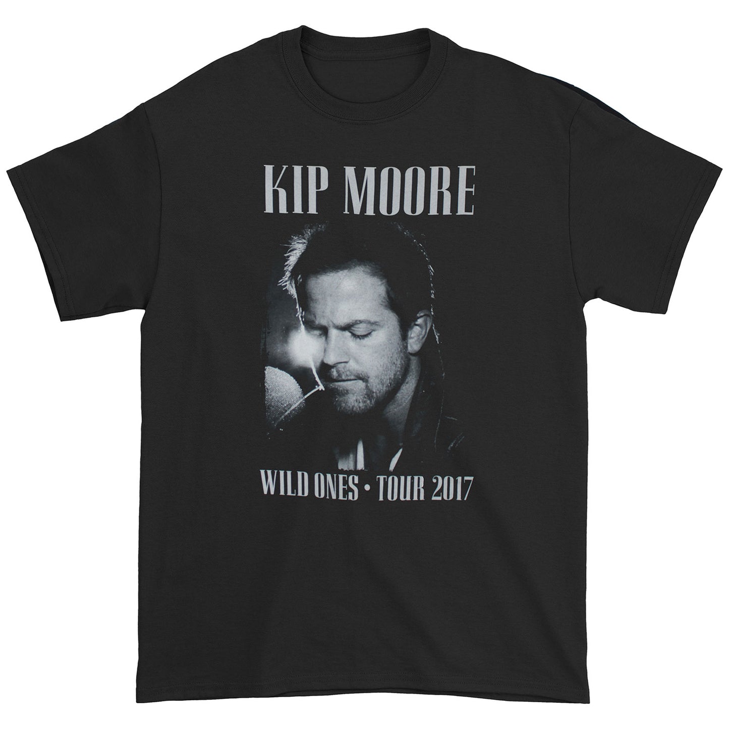 Kip Moore Wild Ones Tour 2017 Slim Fit T-shirt Front