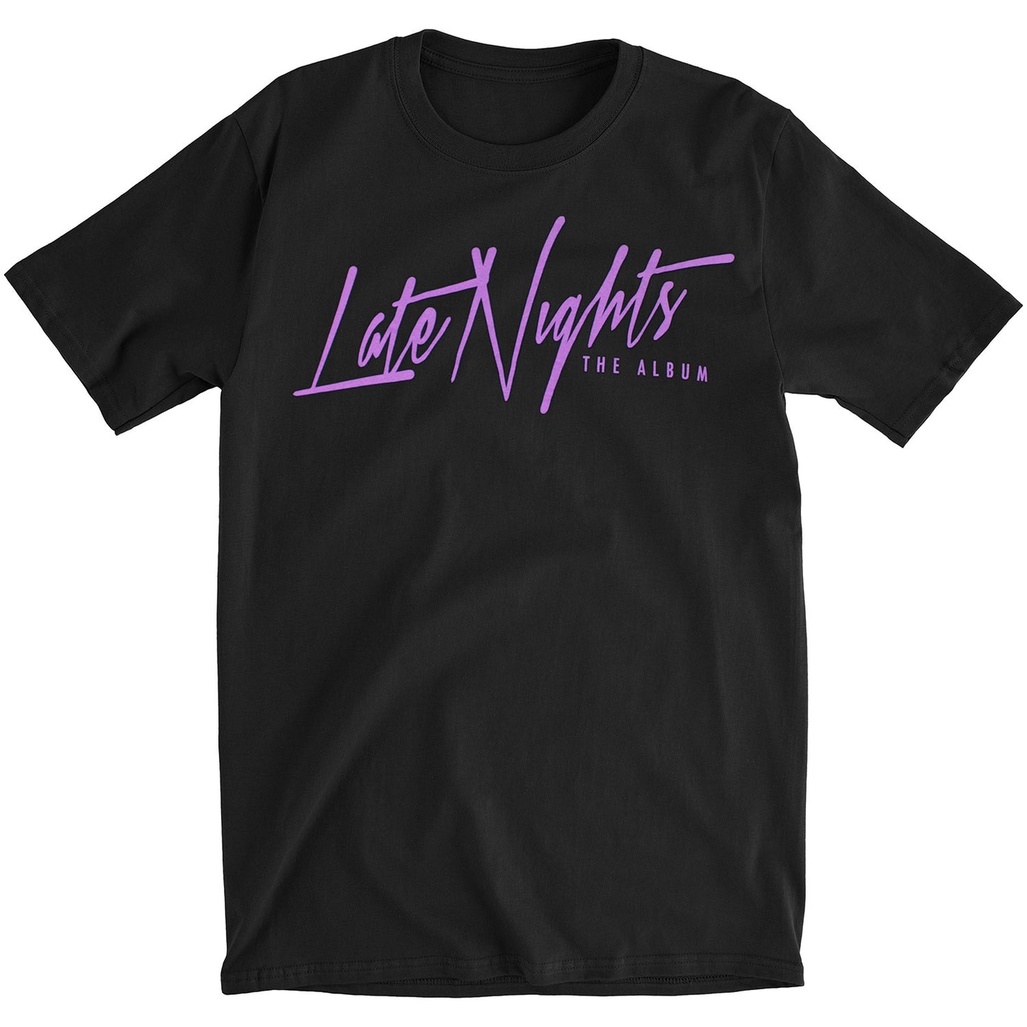 Late Nights (Black) T-shirt