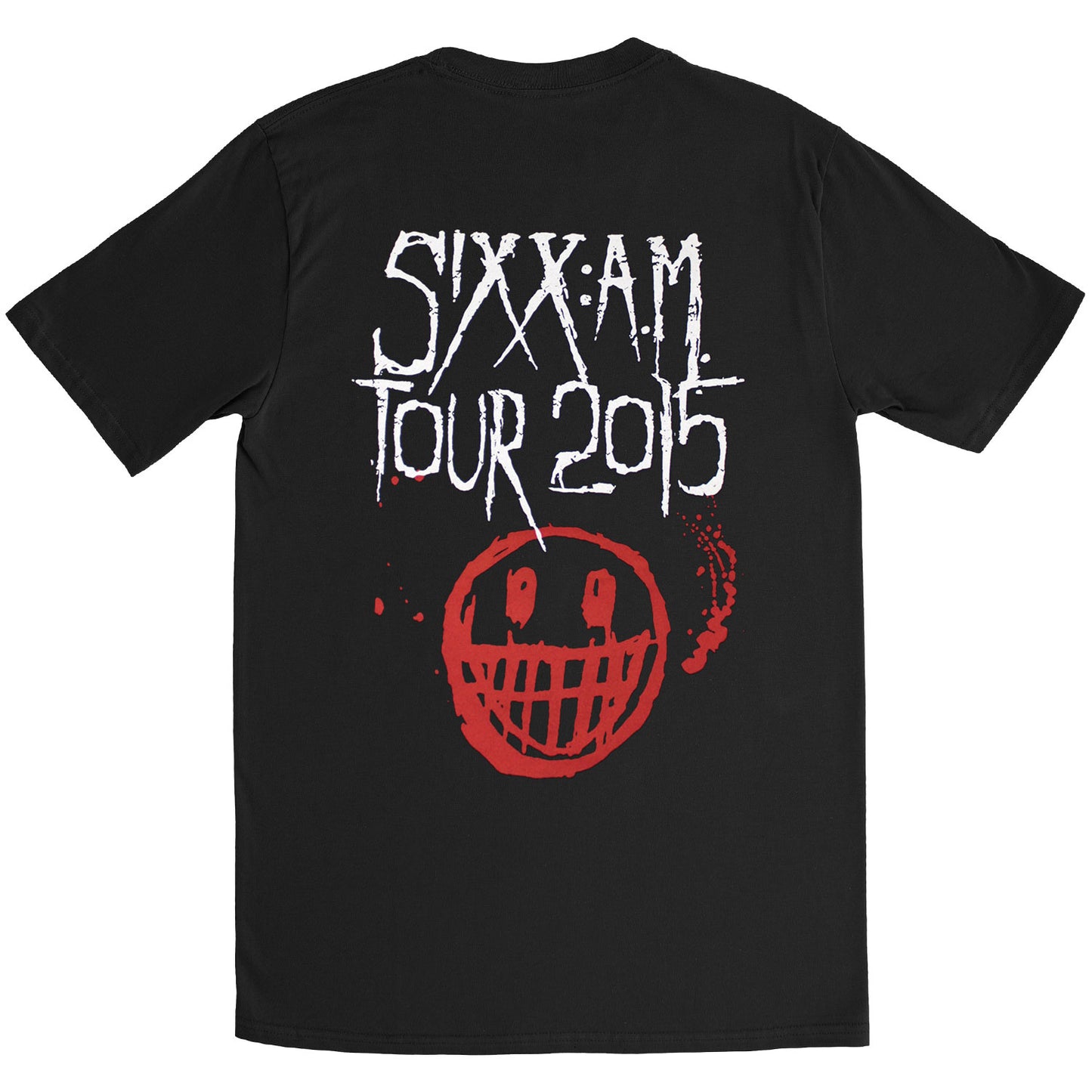 Sixx A.M. Tour 2015 Slim Fit T-shirt Back