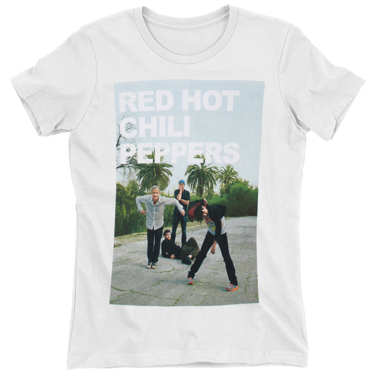 Red Hot Chili Peppers Palm Street Group Junior Top Front