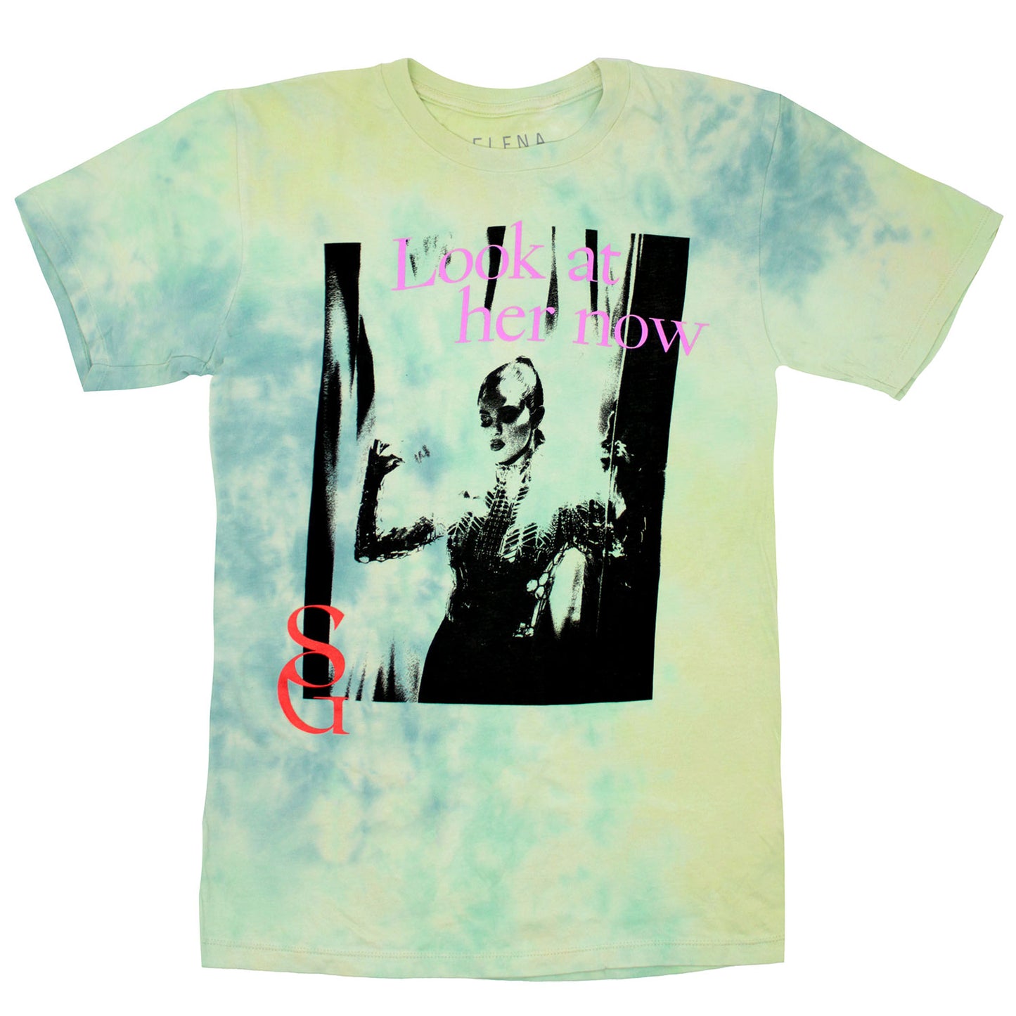 Selena Gomez Look at her now Tie Dye T-shirt Front