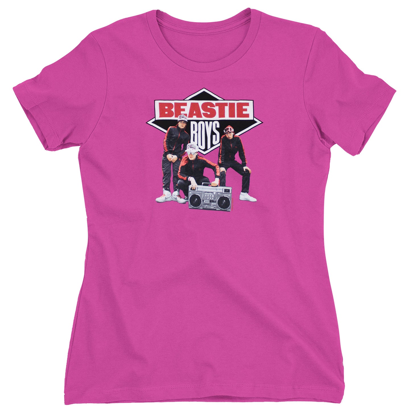 Beastie Boys Boombox Band Pic Junior Top Front
