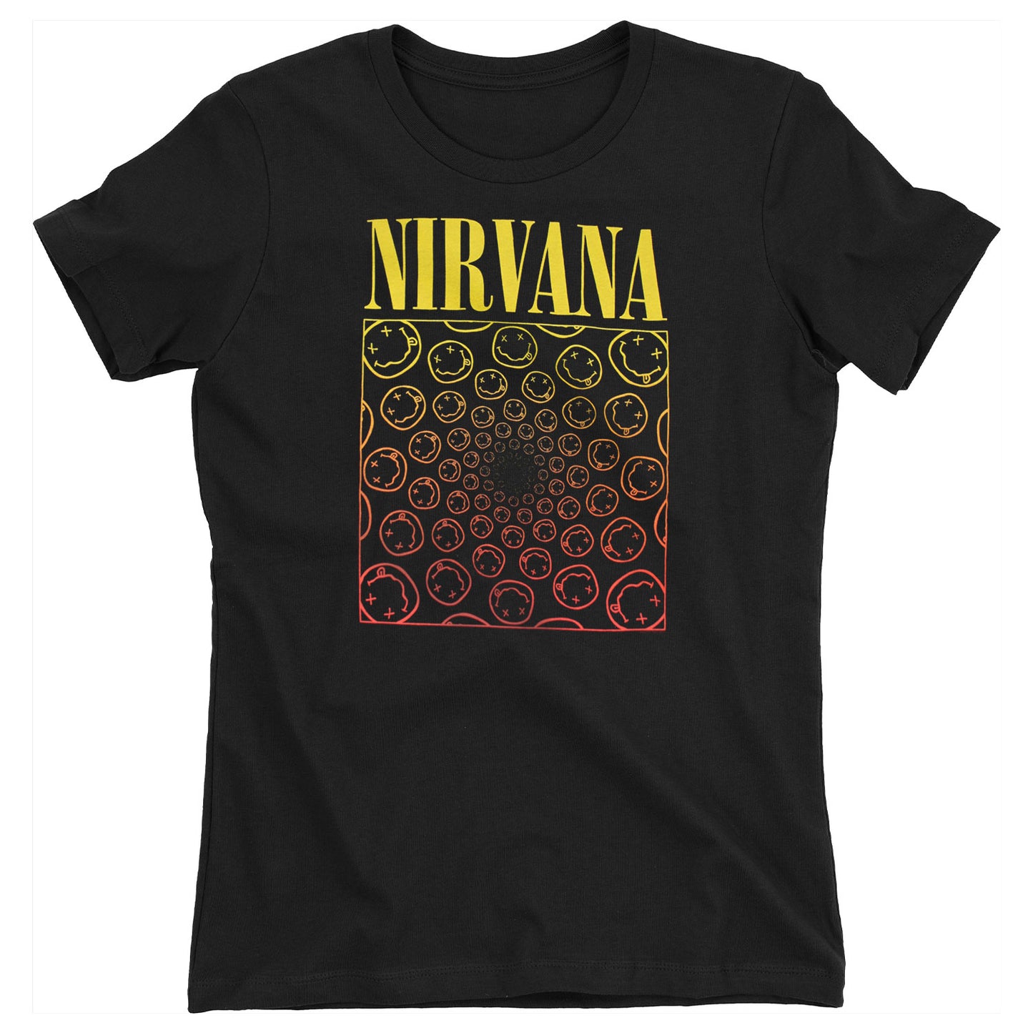 Nirvana Smiley Vortex Junior Top Front