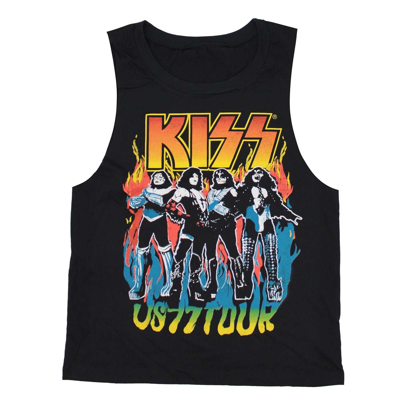 Vintage US 77 Tour Muscle Tank Womens Tank