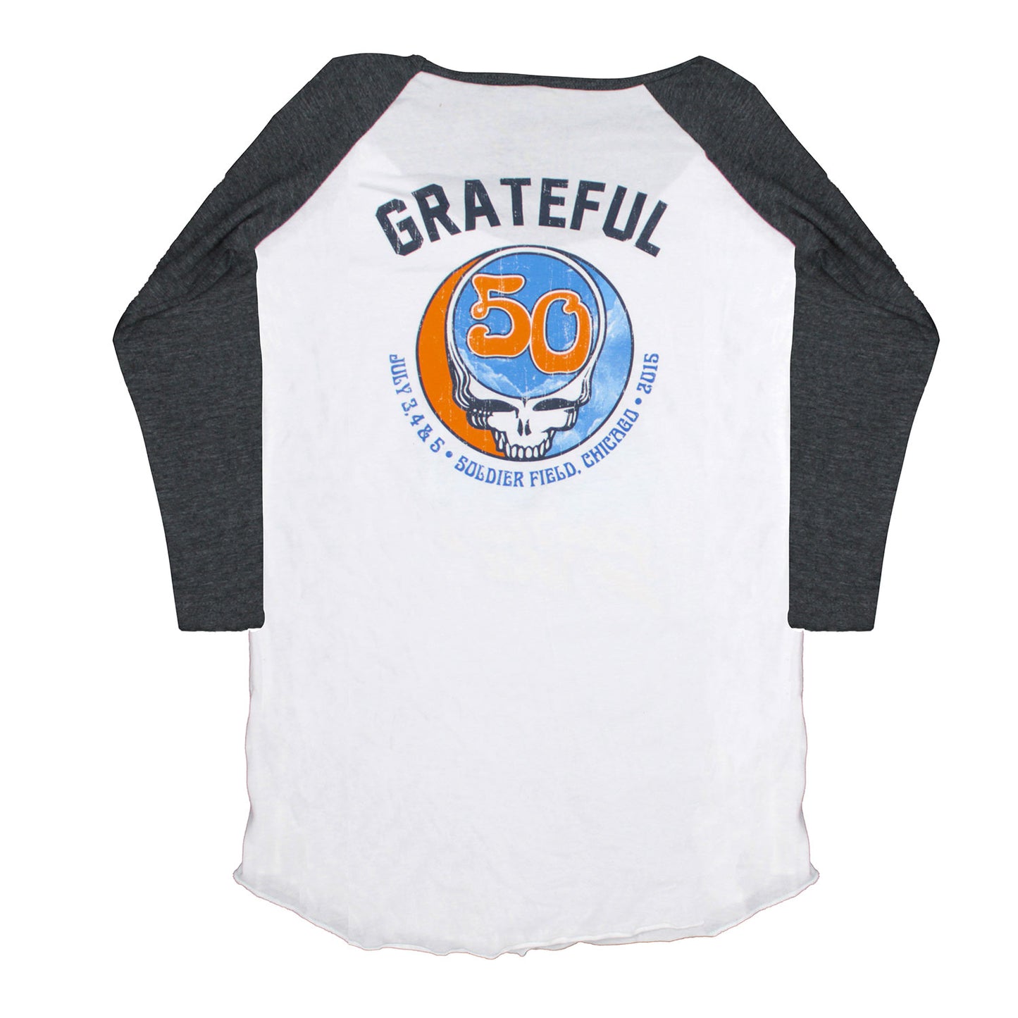Grateful Dead Fare Thee Well Raglan Junior Top Back
