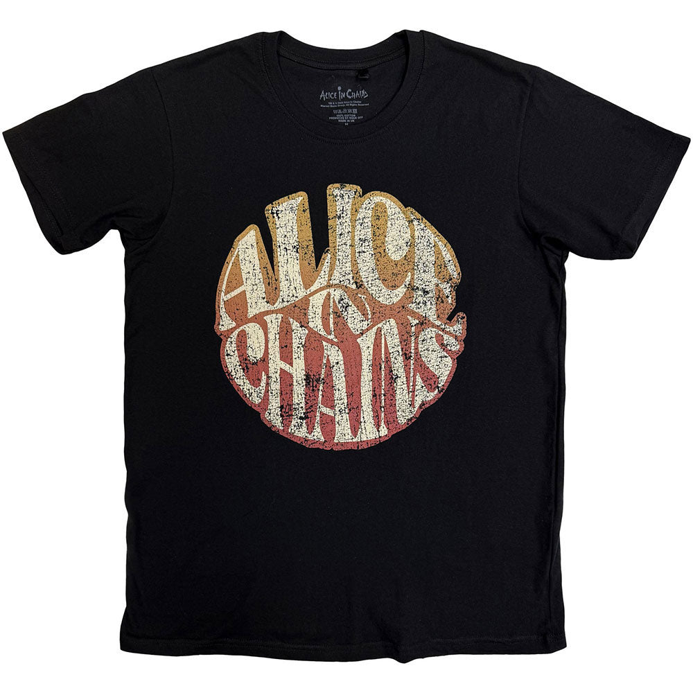 Alice In Chains Gradient Logo T-shirt Front