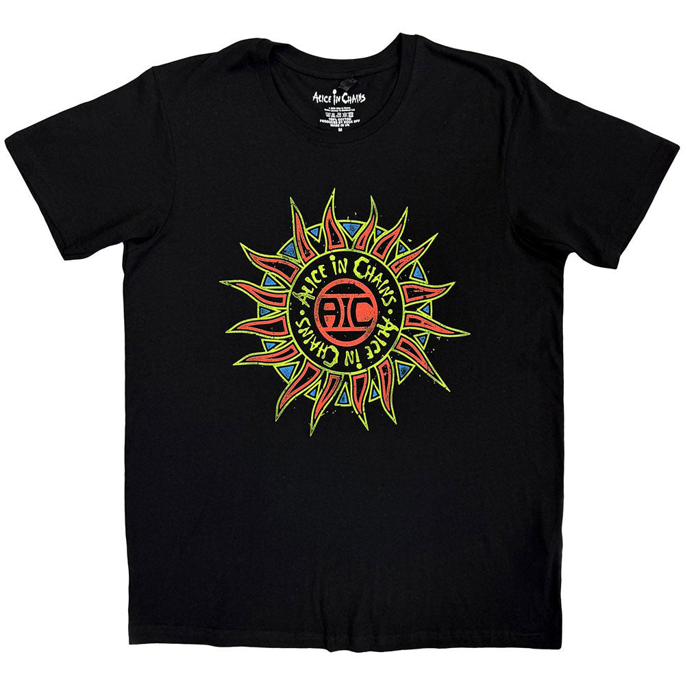 Alice In Chains Sun Logo T-shirt Front