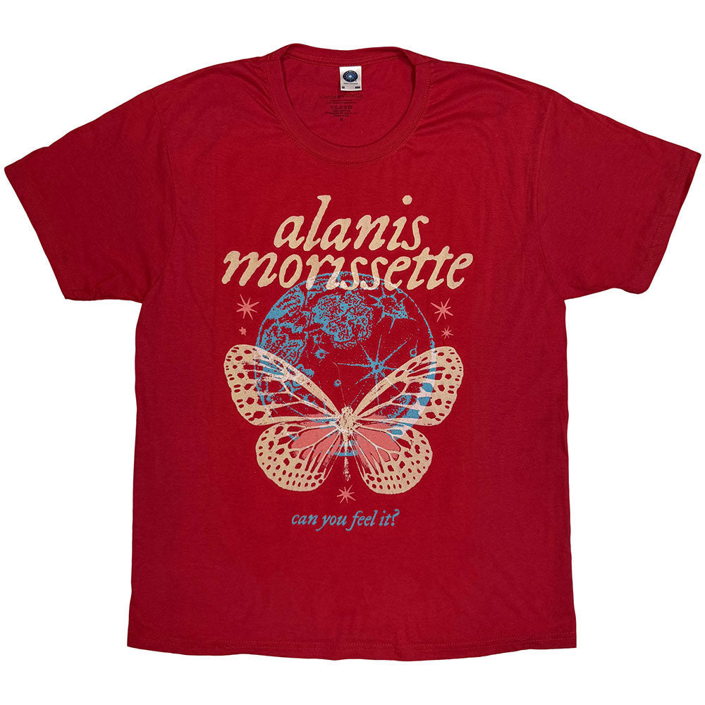 Alanis Morissette Can You Feel It T-shirt Front