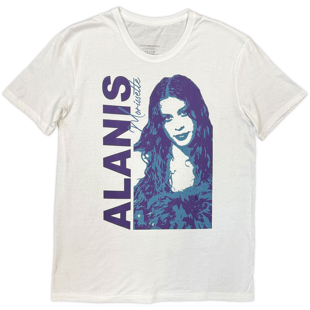 Alanis Morissette Portrait Photo T-shirt Front