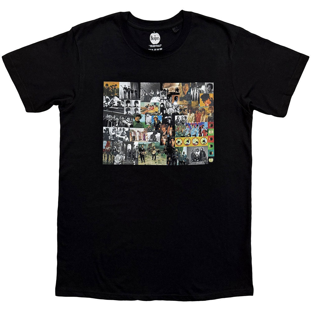 Beatles Collage Montage T-shirt Front