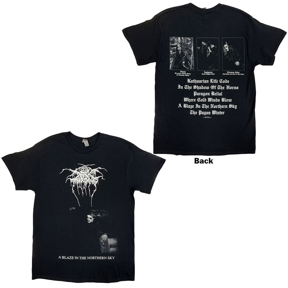 Dark Throne A Blaze In The Northern Sky T-shirt Front