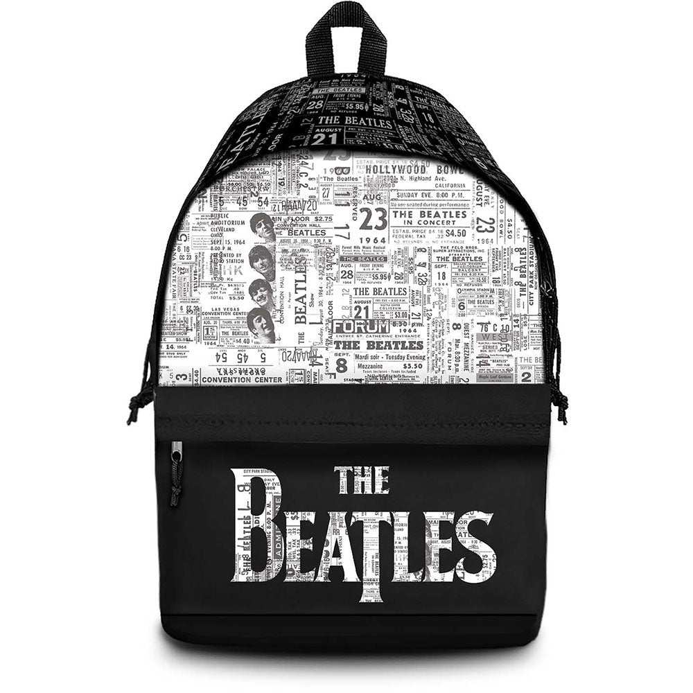 Beatles Tickets Backpack Front