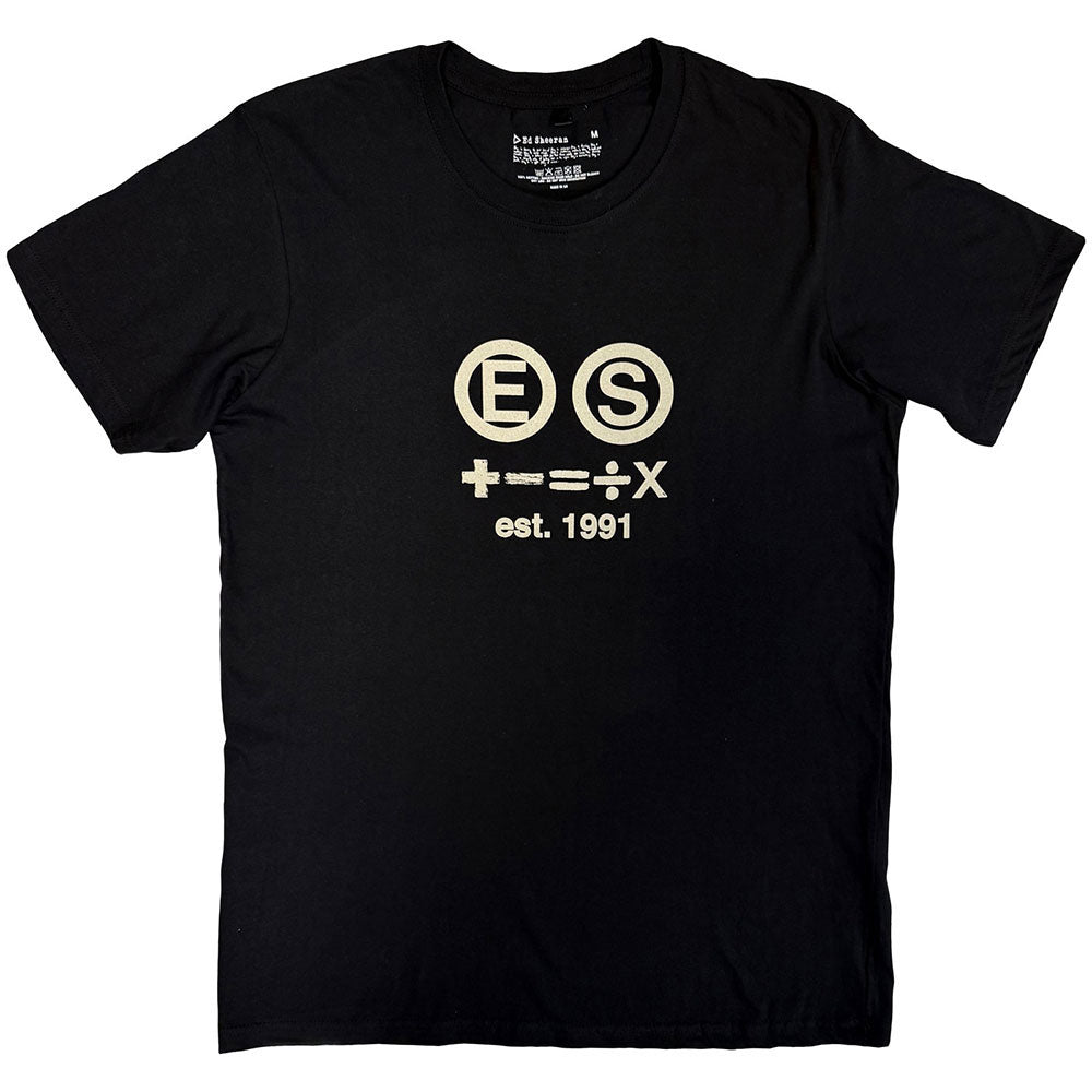 Ed Sheeran Albums T-shirt Front