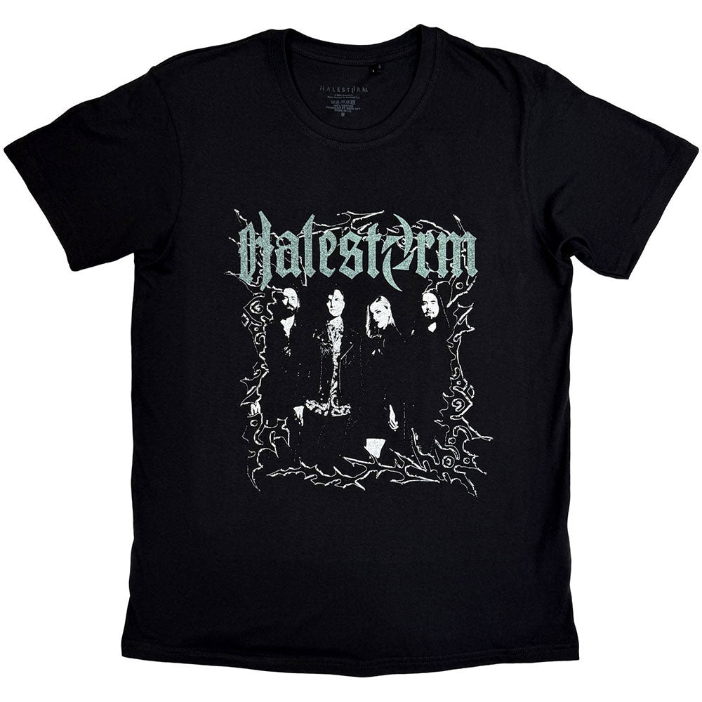 Halestorm Jagged Frame T-shirt Front