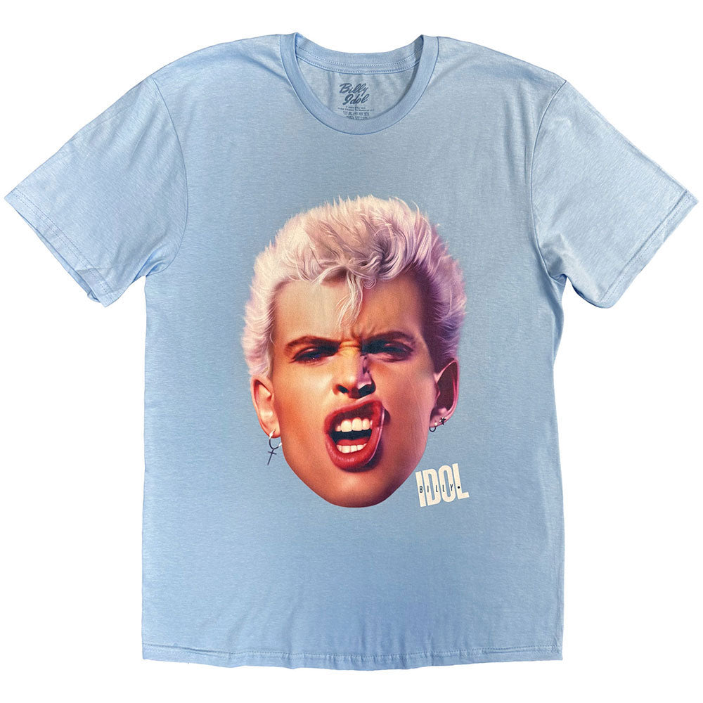 Billy Idol Lip Curl T-shirt Front