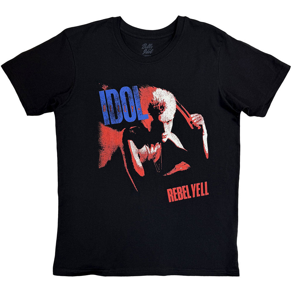Billy Idol Rebel Yell T-shirt Front